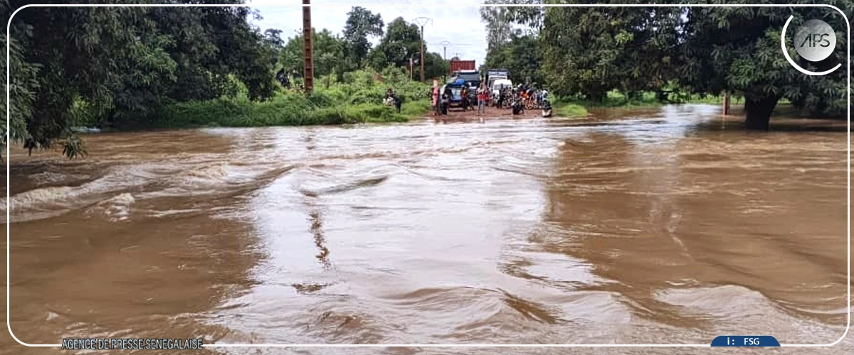 Saraya : le village de Bélédougou isolé suite à de fortes pluies