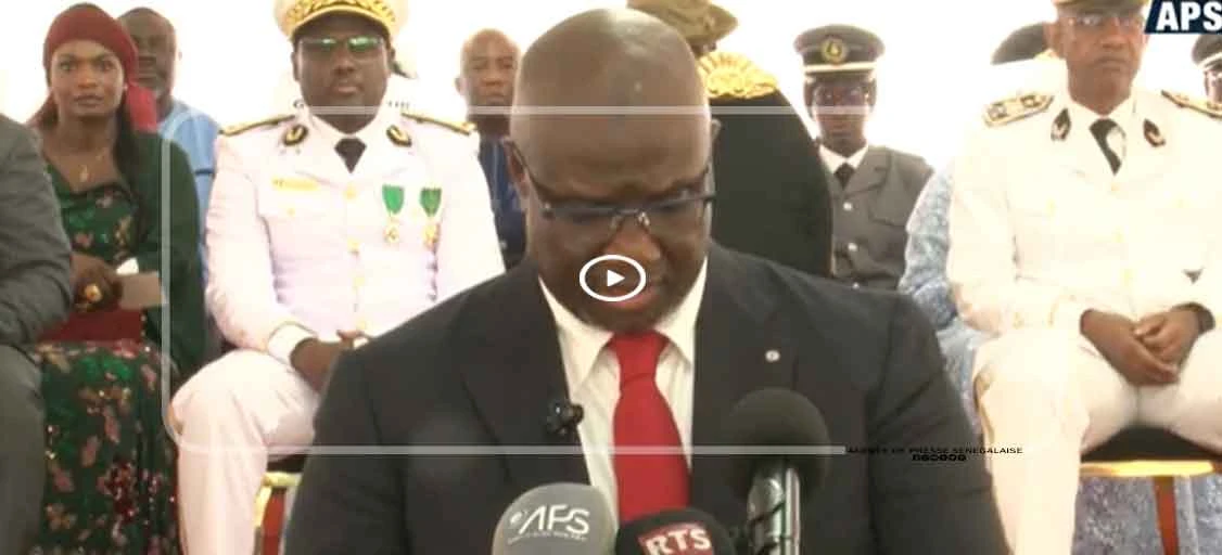Kaolack : Guédj Diouf officiellement installé comme nouveau gouverneur de région