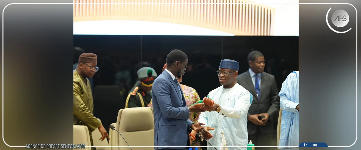 Le Sénégal prend la présidence de la Commission de la CEDEAO (officiel)