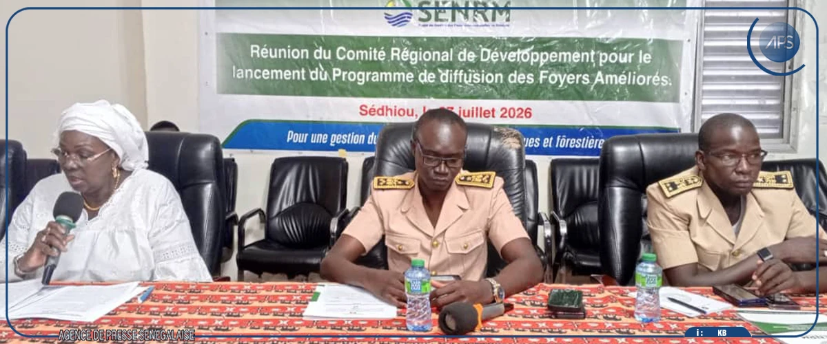 Lancement d'un programme de foyers améliorés pour freiner la dégradation de la forêt à Sédhiou