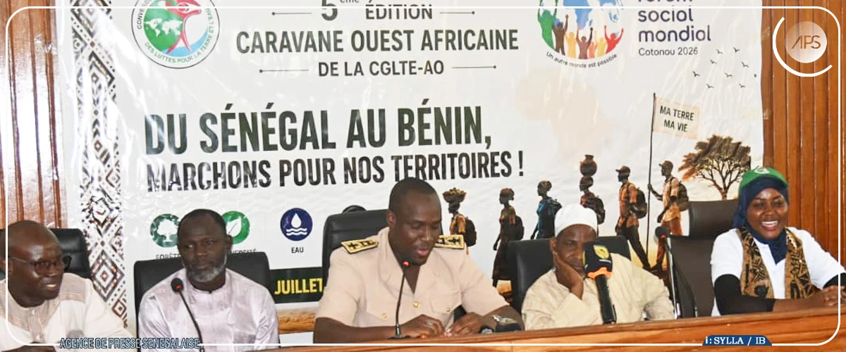 Tambacounda : lancement d’une caravane ouest-africaine de lutte pour la terre, l’eau et les semences paysannes