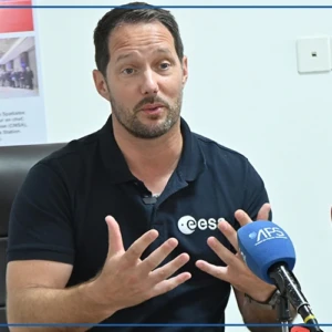 La visite de Thomas Pesquet vise à promouvoir les sciences spatiales, selon Maram Kaïré