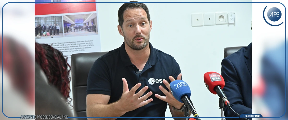 La visite de Thomas Pesquet vise à promouvoir les sciences spatiales, selon Maram Kaïré