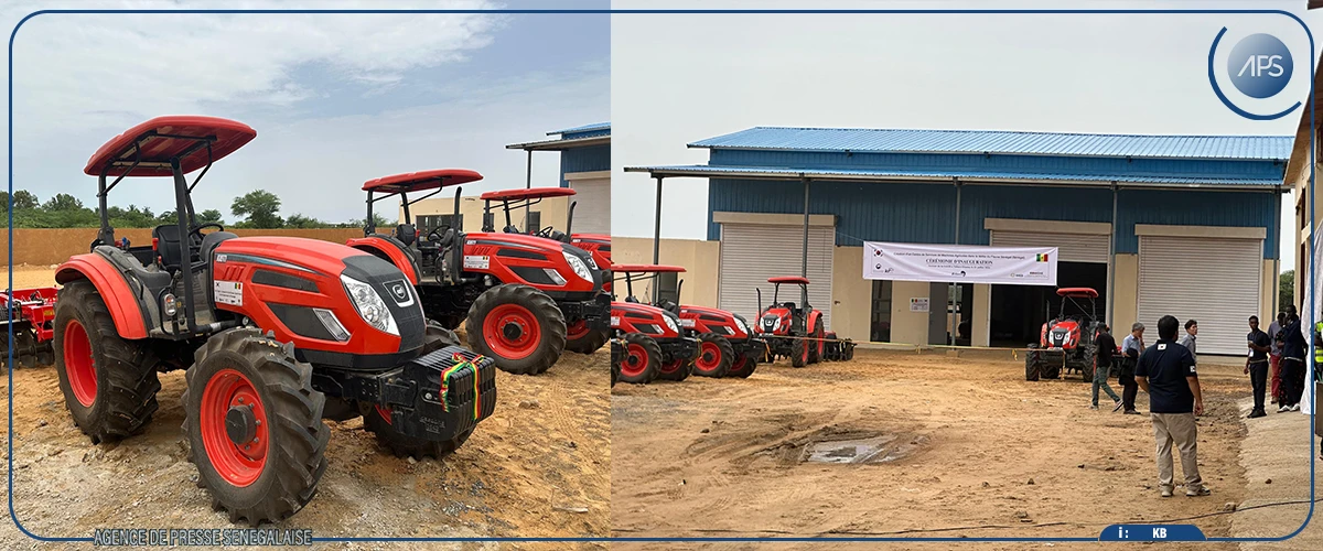 Saint-Louis : inauguration officielle de deux centres de services de machines agricoles