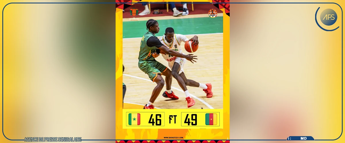 Afrobasket masculin U18 2026 : le Sénégal termine deuxième du groupe C après sa défaite face au Cameroun (46-49)