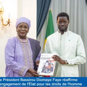 Le Président Bassirou Diomaye Faye réaffirme l'engagement de l'État pour les droits de l'homme 