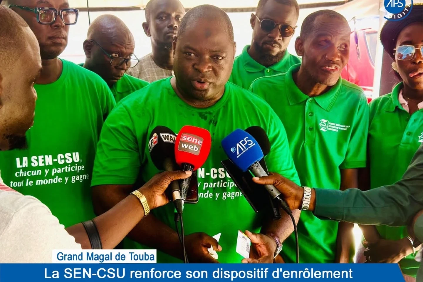Grand Magal de Touba : La SEN-CSU renforce son dispositif d’enrôlement avec deux centres à Touba 