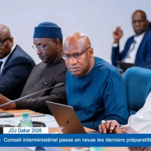 JOJ Dakar 2026 : Un Conseil Interministériel passe en revue les derniers préparatifs
