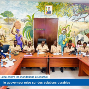 Lutte contre les inondations à  Diourbel : le gouverneur mise sur des solutions durables