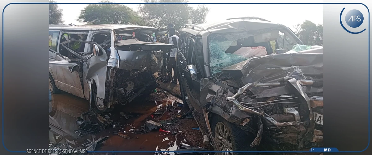 Une collision entre un véhicule 4×4 et un “Cheikhou Chérifou” fait 16 blessés sur l’axe Louga-Kébémer