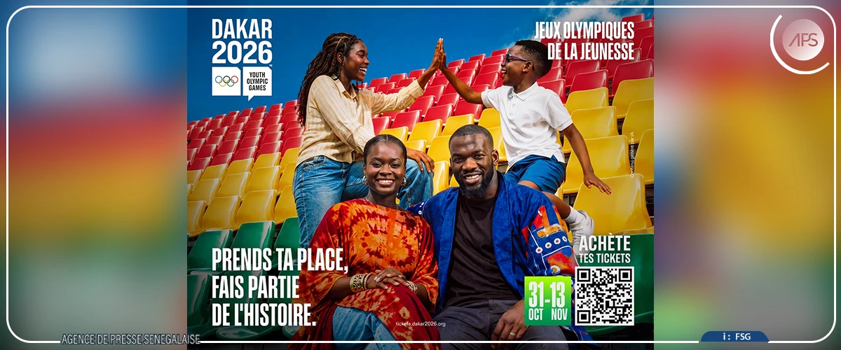 ‎JOJ Dakar 2026 : les prix des billets varie entre 1 000 et 5 000 FCFA (COJOJ)