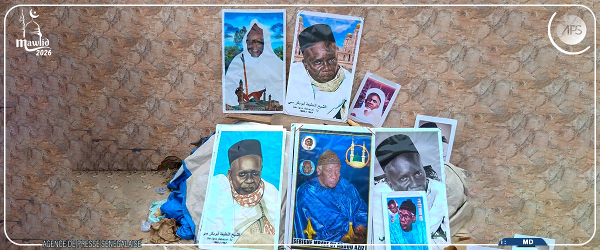 Gamou de Tivaouane : le business lucratif de la vente de portraits de guides religieux