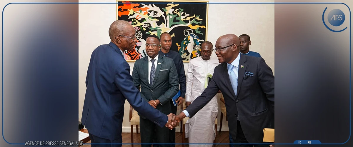 Investissements dans le secteur de l’eau : Cheikh Niang s’est entretenu avec l’ambassadeur de la Namibie au Sénégal