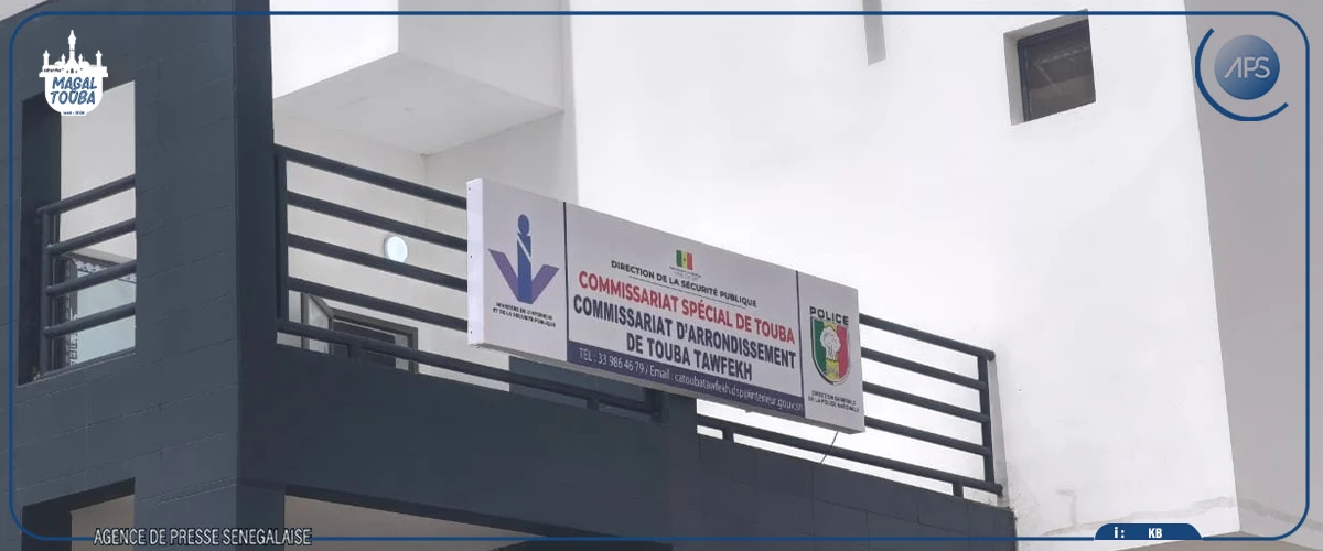 Touba : inauguration d’un commissariat pour renforcer le dispositif sécuritaire de la cité religieuse