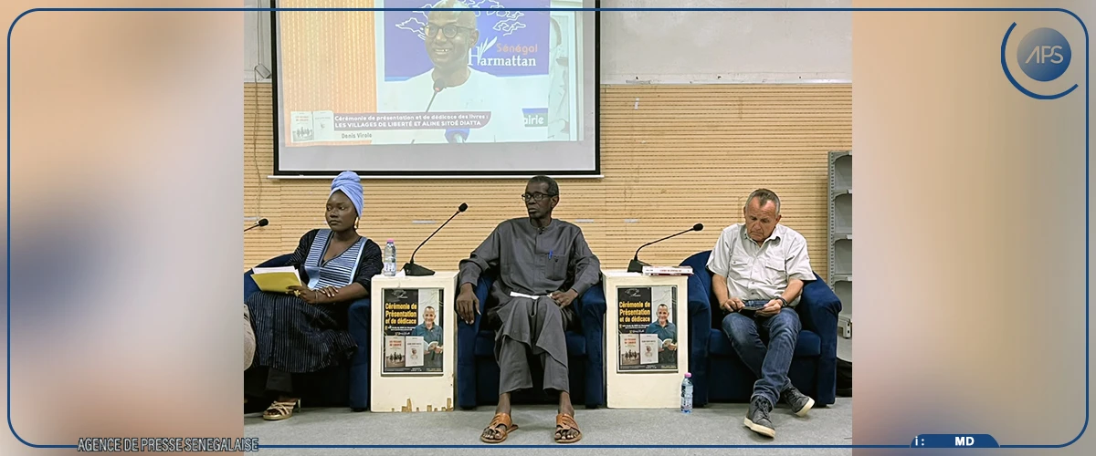 L’auteur Denis Virole présente une trilogie pour faire découvrir aux jeunes des pans méconnus de l’histoire du Sénégal