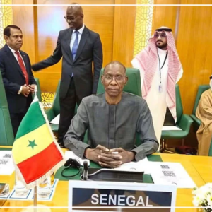 À Djeddah, Cheikh Niang rappelle le ‘’soutien constant’’ de Dakar à la création d’un État palestinien