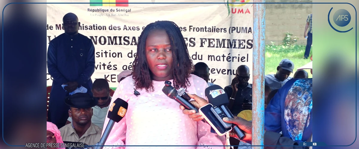 Kédougou : des équipements de plus de 90 millions FCFA remis à des femmes des localités frontalières