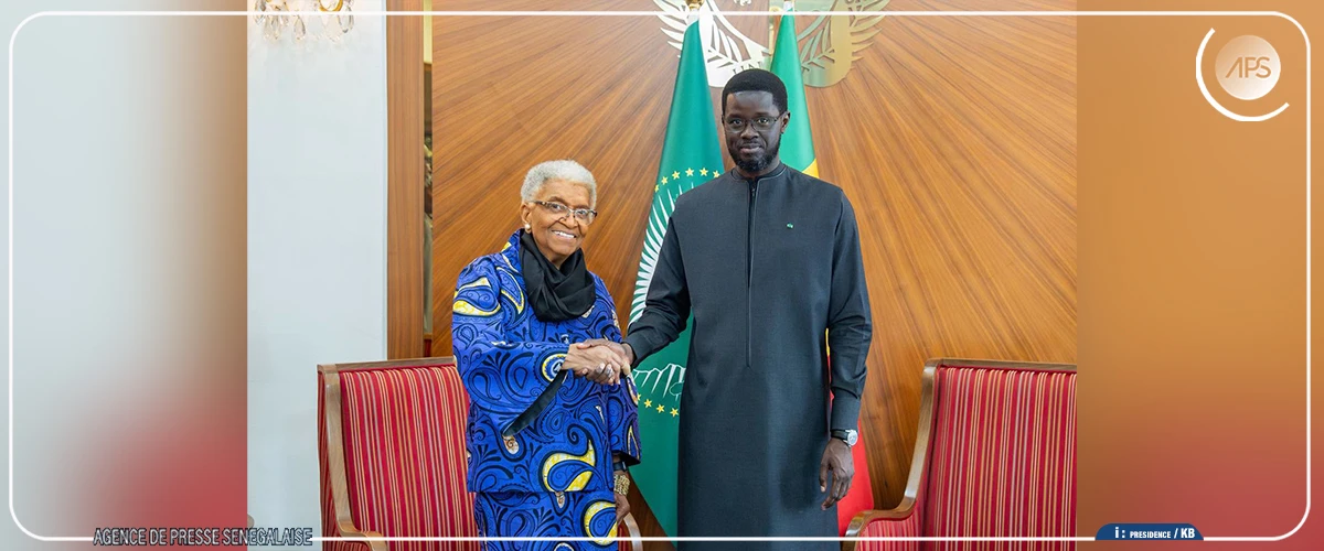 Ellen Johson Sirleaf reçue par le président Bassirou Diomaye Faye