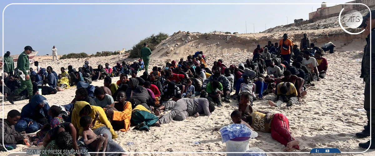 Dix huit Sénégalais parmi les migrants interceptés au large du Maroc