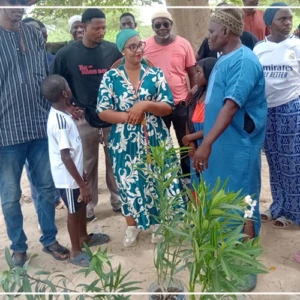 Plantation d'une soixantaine d’arbres à Guembeul et Ngainé pour préserver l'environnement