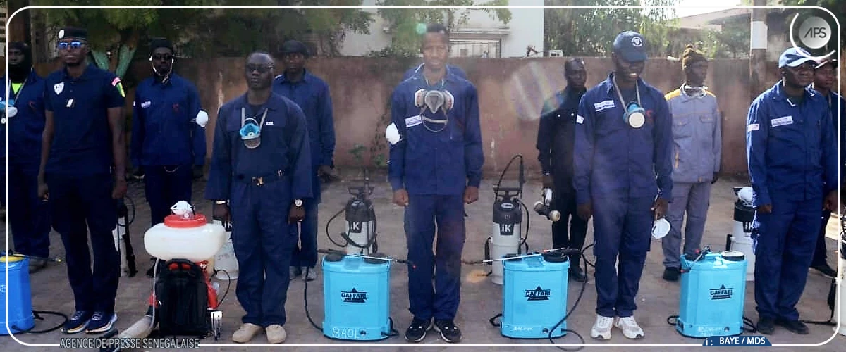 Kaolack : opération de désinfection en prélude du Gamou de Médina Baye