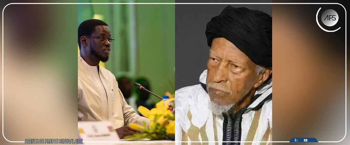 Décès de Cheikhna Cheikh Saadbou Aïdara :  Bassirou Diomaye Faye salue la mémoire d’une figure de la communauté khadre