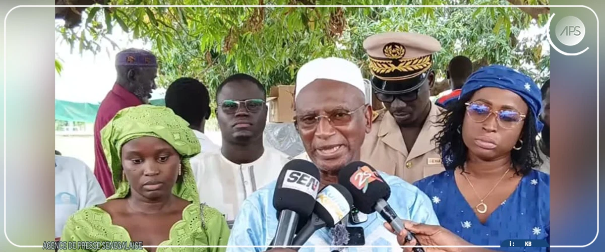 Sédhiou : du matériel médical d'une valeur de 15 millions de FCFA remis au poste de santé d'Oudoucar