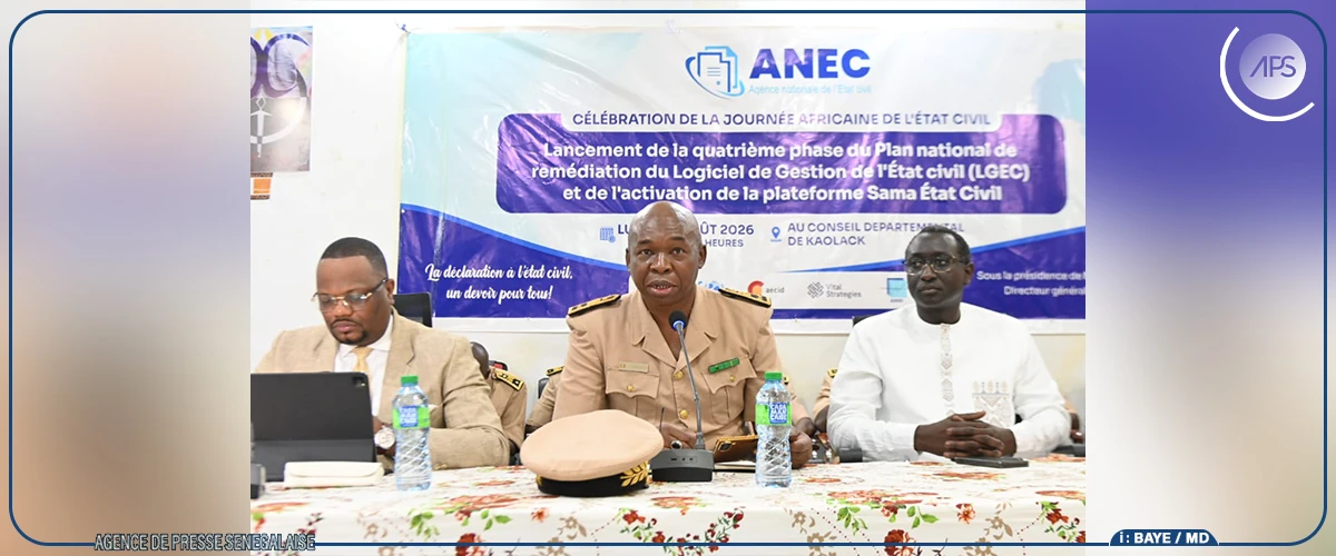 La modernisation de l’état civil, une véritable politique publique et stratégique, selon le directeur général de l'ANEC