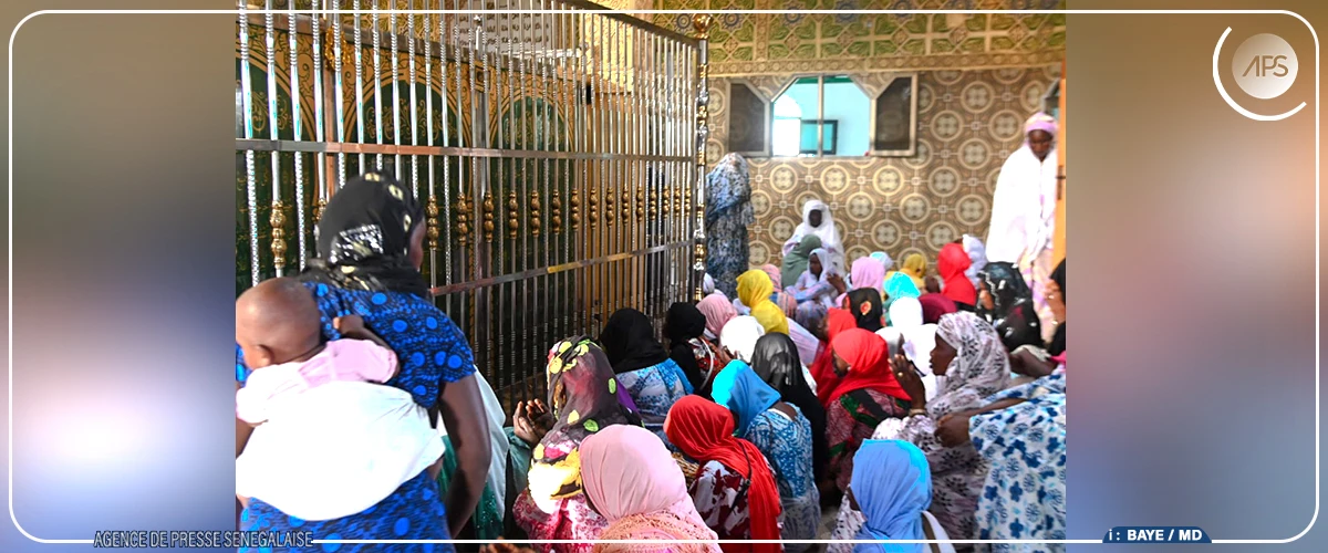 Le mausolée de Cheikh Mouhidine Samba Diallo, principale attraction du Gamou de Médinatoul Dieylani