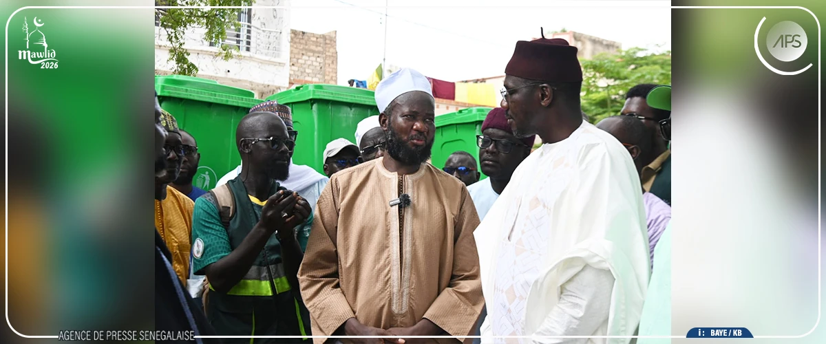 Gamou de Médina Baye : du matériel de nettoiement remis au comité d'organisation