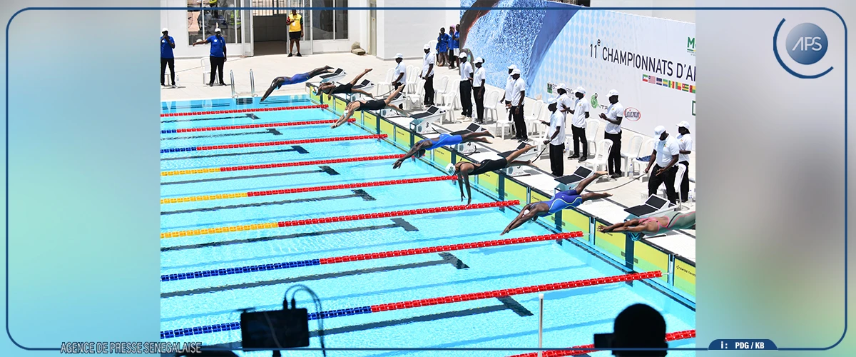 Championnats d’Afrique de natation de la zone 2: Le Sénégal récolte plusieurs médailles dont 7 en or  ‎