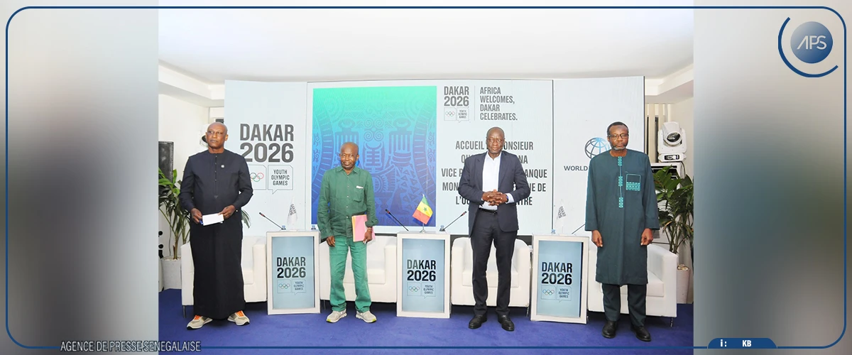 ‎JOJ Dakar 2026 : la Banque mondiale salue les préparatifs et l’expertise du Comité d’organisation