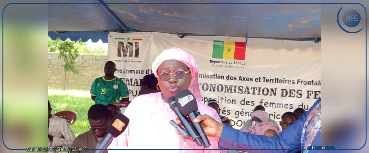 Kédougou : des équipements de plus de 90 millions FCFA remis à des femmes des localités frontalières