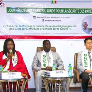 Le Sénégal élabore un guide national pour renforcer la sécurité des patients