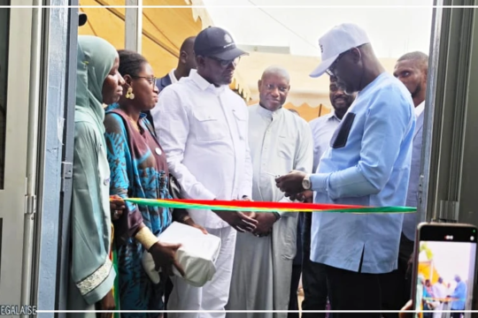 Khombole : Alioune Dione inaugure un incubateur de l’économie sociale et solidaire