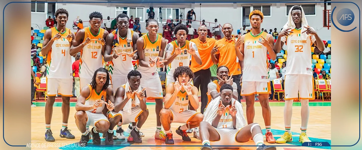 ‎Afrobasket masculin U18 : la Côte d’Ivoire domine le Sénégal et décroche son premier titre
