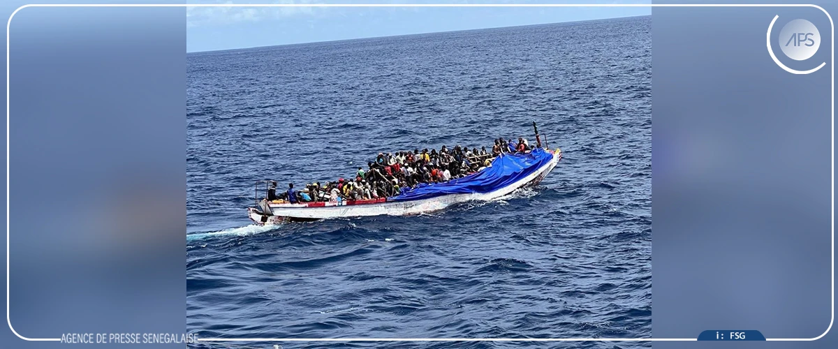 Quarante-deux migrants partis de la Gambie secourus au large de la Mauritanie (garde-côtes)
