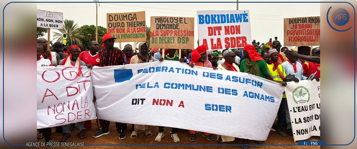 Matam : des usagers de l’eau en milieu rural réclament la fin de la privatisation de la gestion du secteur