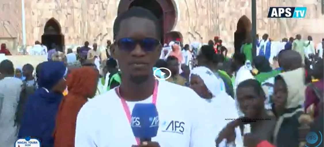 Des milliers de fidèles convergent vers la Grande Mosquée de Touba pour la ziara