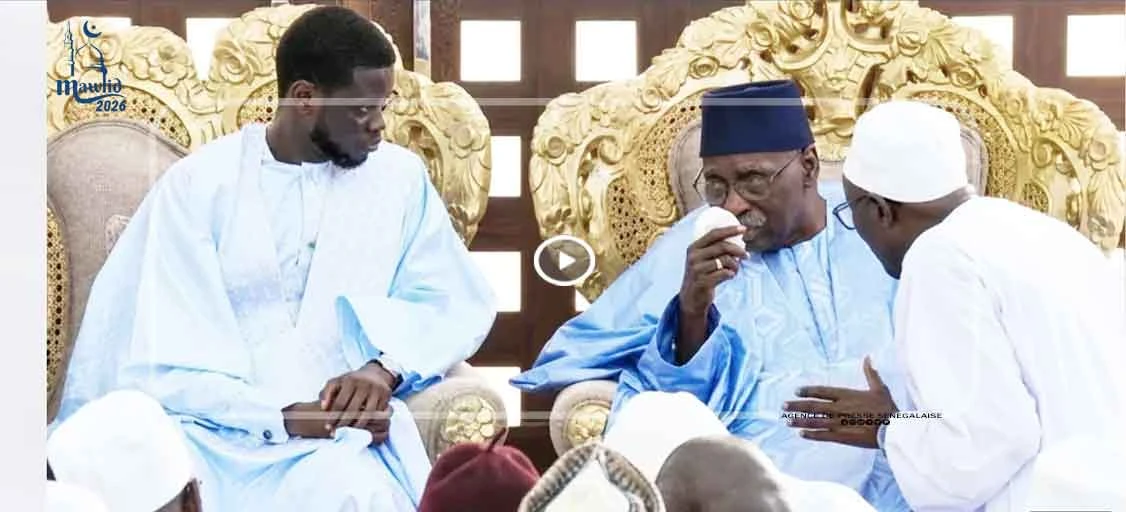 Visite à Tivaouane : le Président Bassirou Diomaye Faye reçu par le Khalife général des tidianes