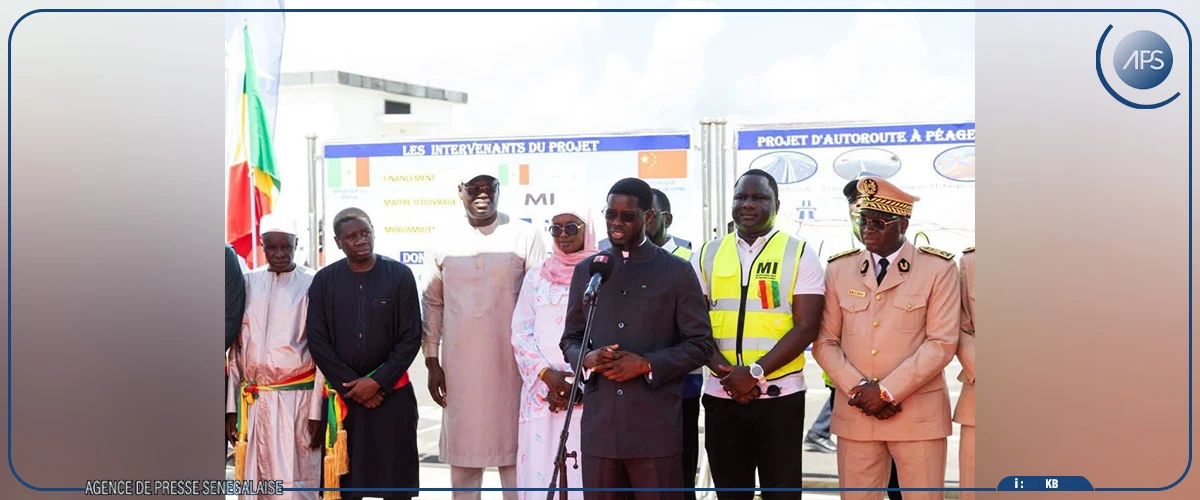 Mbour-Fatick-Thiadiaye : le chef de l'Etat inaugure l’autoroute à péage, une infrastructure "particulièrement importante pour la mobilité"