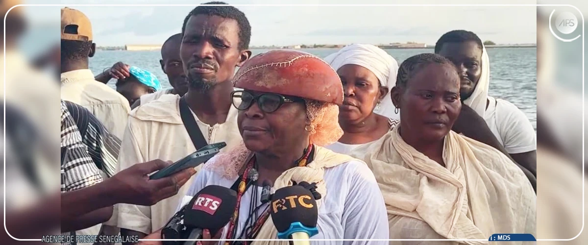 Kaolack : le rituel ancestral ‘’Tourou Mbossé’’ perpétué dans les eaux du Saloum