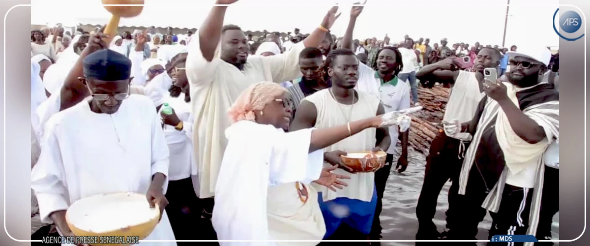 Kaolack : le rituel ancestral ‘’Tourou Mbossé’’ perpétué dans les eaux du Saloum