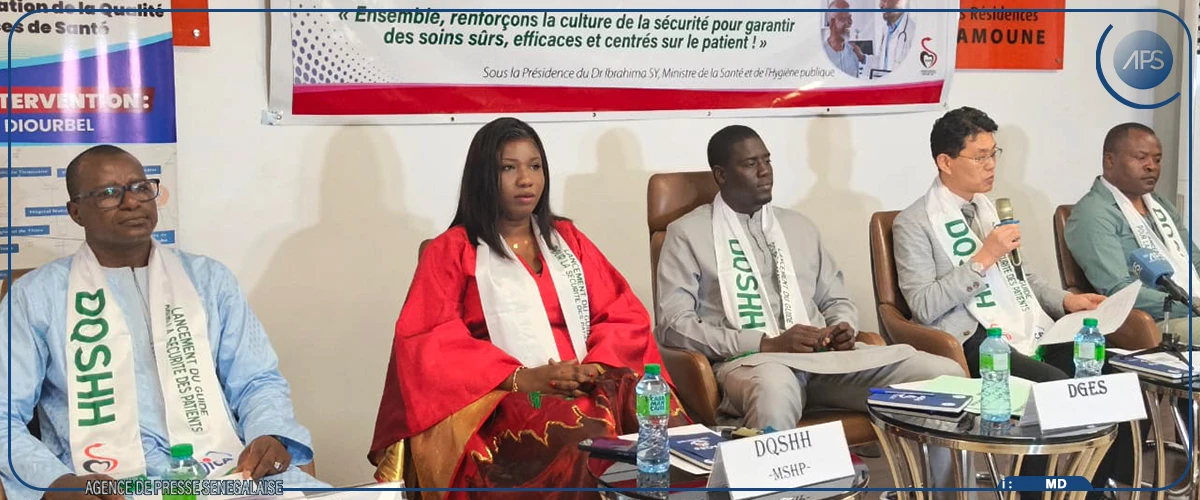 Le Sénégal élabore un guide national pour renforcer la sécurité des patients