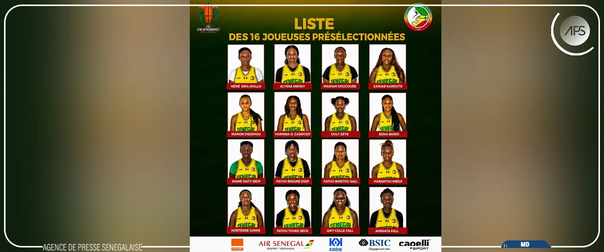 ‎Afro basket U18 féminin : seize Lioncelles retenues pour l'étape finale de la préparation