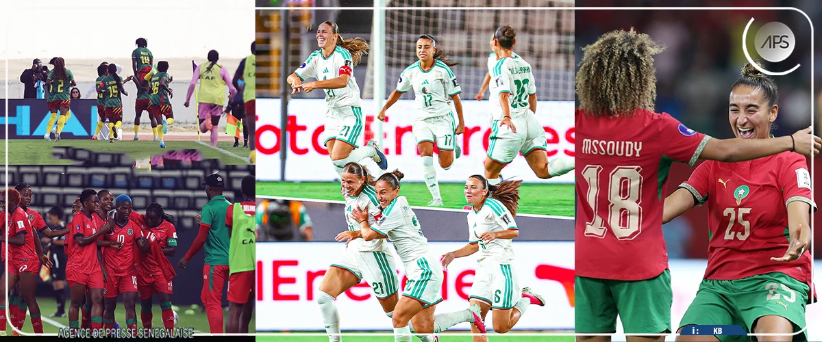 ‎Cameroun-Maroc et Algérie-Malawi, affiches des demi-finales ‎de la CAN féminine 2026