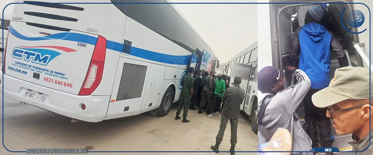 Rapatriement volontaire : 120 migrants quittent le Maroc en direction du Sénégal