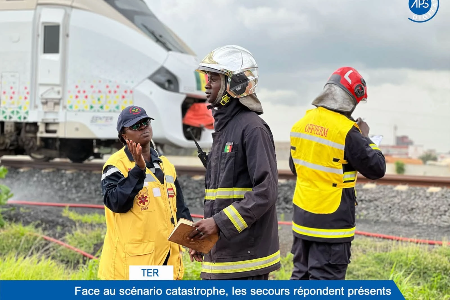 TER : Face au scénario catastrophe, les secours répondent présents