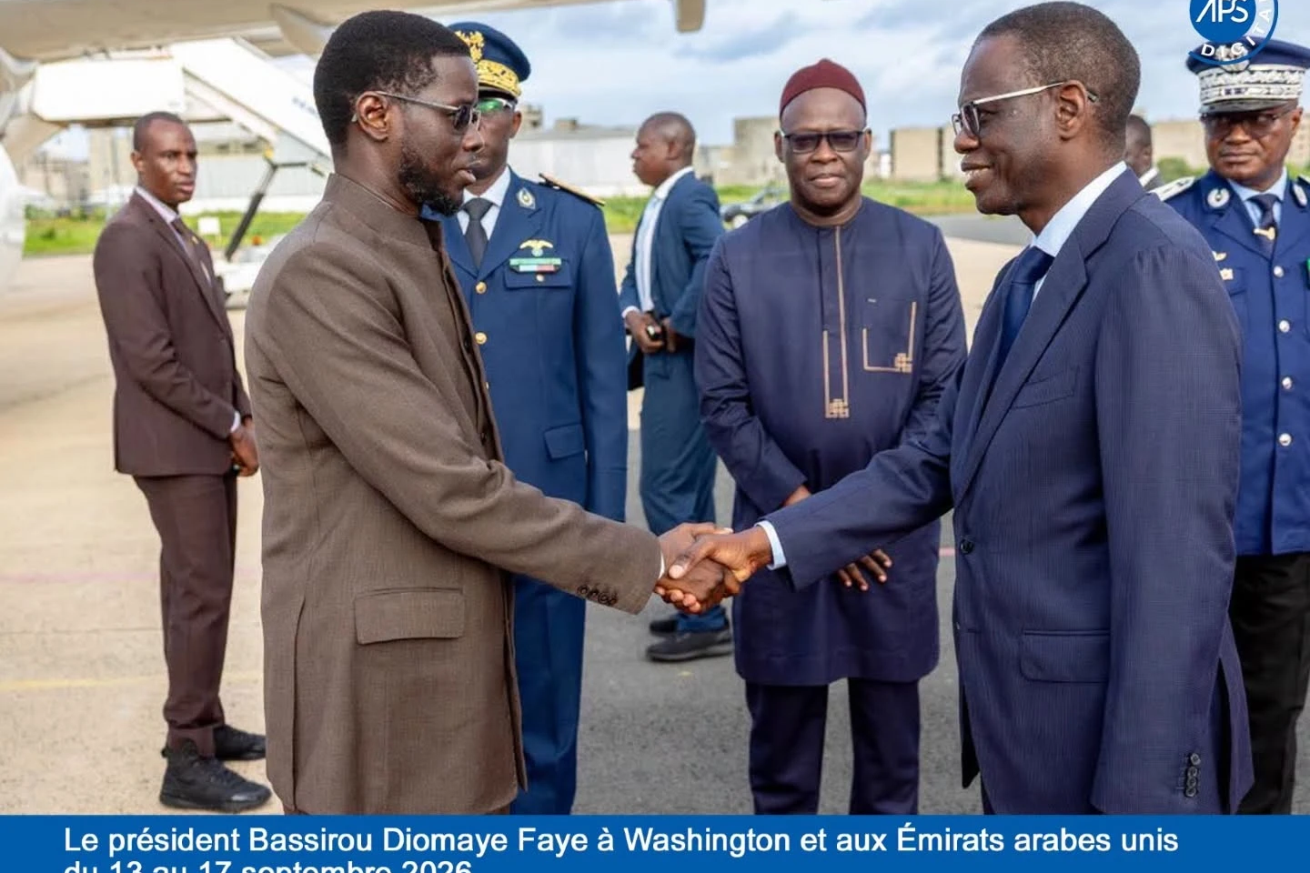 Le Président Bassirou Diomaye Faye à Washington et aux Émirats arabes unis du 13 au 17 septembre 2026