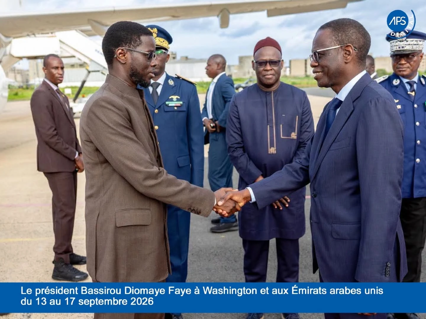 Le Président Bassirou Diomaye Faye à Washington et aux Émirats arabes unis du 13 au 17 septembre 2026